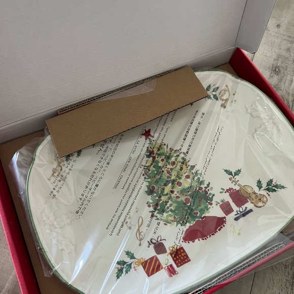 LENOX Holiday 14in Platter - Inspirations and Illustrations Collection NWT - Picture 3 of 3